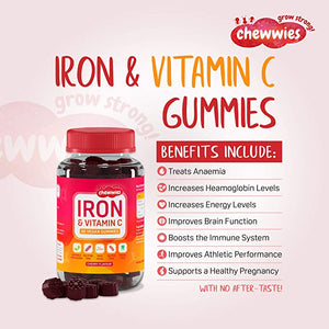 Gummies with Iron and vitamin C